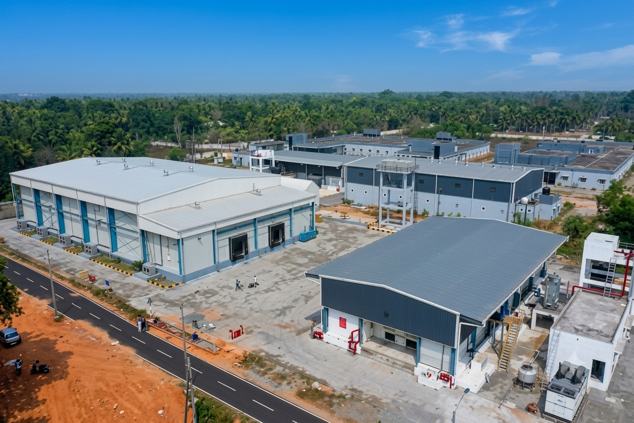 KSIDC solar installation at Koothuparamba
