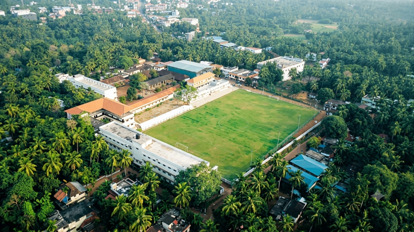Solar installation at GHSS Edappal
